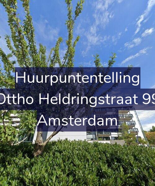 Foto gevel Huurpuntentelling voor Ottho Heldringstraat 99, Amsterdam