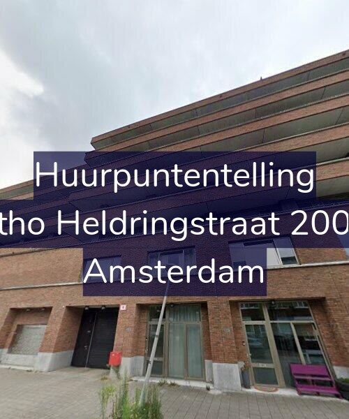 Foto gevel Huurpuntentelling voor Ottho Heldringstraat 200-G, Amsterdam