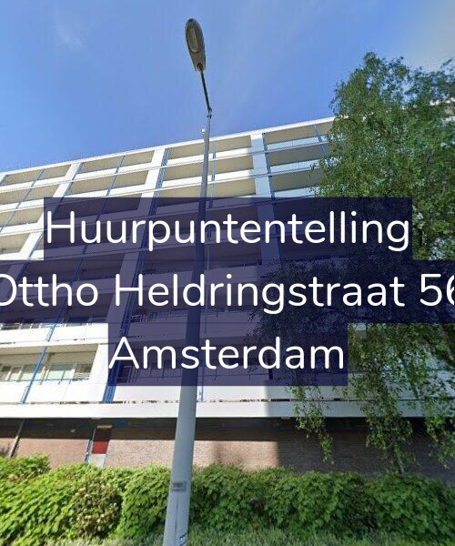 Foto gevel Huurpuntentelling voor Ottho Heldringstraat 56, Amsterdam