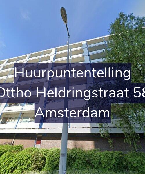 Foto gevel Huurpuntentelling voor Ottho Heldringstraat 58, Amsterdam