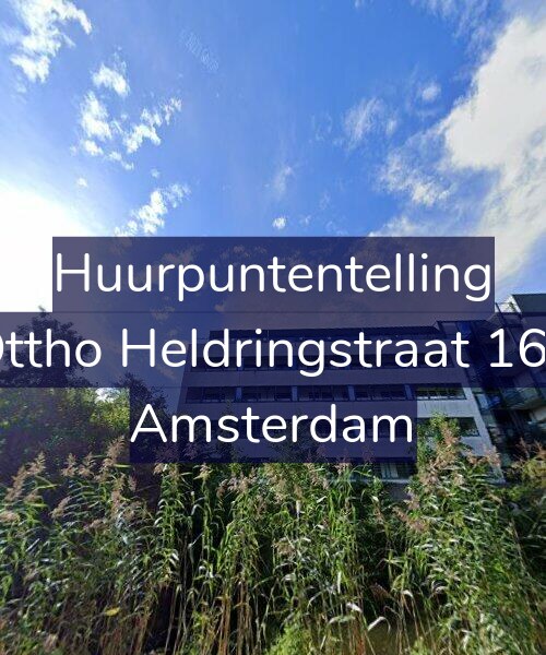 Foto gevel Huurpuntentelling voor Ottho Heldringstraat 169, Amsterdam