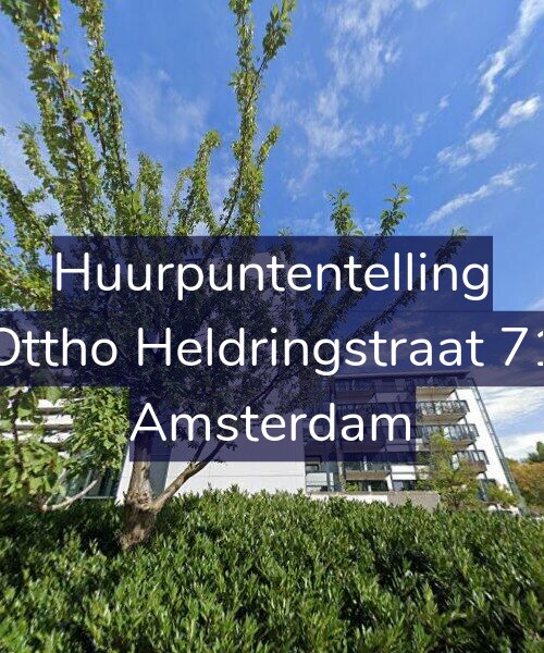 Foto gevel Huurpuntentelling voor Ottho Heldringstraat 71, Amsterdam