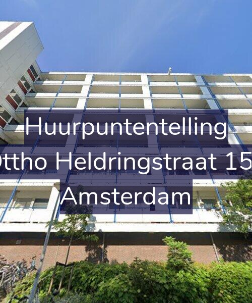 Foto gevel Huurpuntentelling voor Ottho Heldringstraat 154, Amsterdam