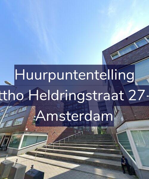 Foto gevel Huurpuntentelling voor Ottho Heldringstraat 27-D, Amsterdam