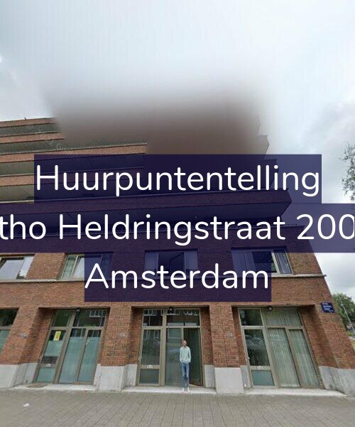 Foto gevel Huurpuntentelling voor Ottho Heldringstraat 200-B, Amsterdam