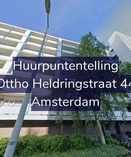 Foto gevel Huurpuntentelling voor Ottho Heldringstraat 44, Amsterdam