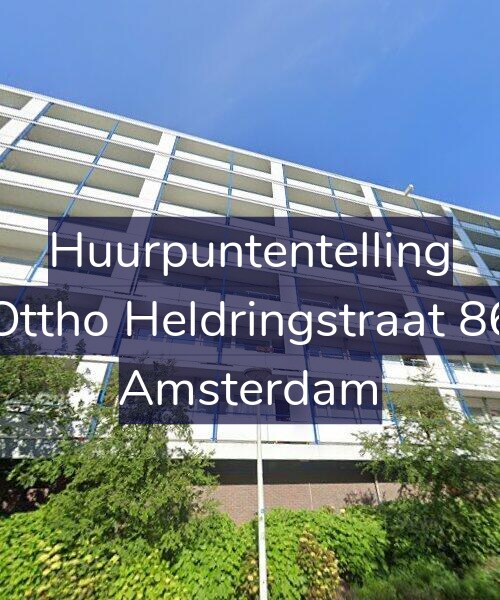Foto gevel Huurpuntentelling voor Ottho Heldringstraat 86, Amsterdam