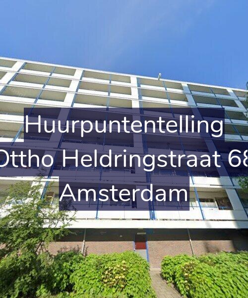 Foto gevel Huurpuntentelling voor Ottho Heldringstraat 68, Amsterdam