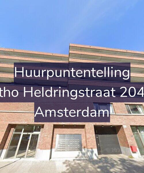 Foto gevel Huurpuntentelling voor Ottho Heldringstraat 204-N, Amsterdam
