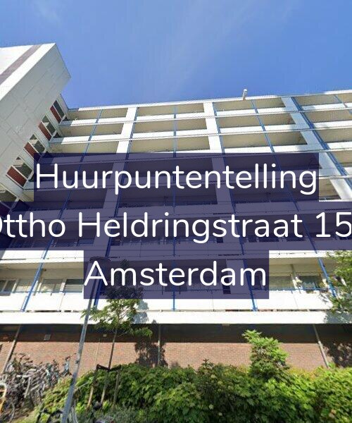 Foto gevel Huurpuntentelling voor Ottho Heldringstraat 156, Amsterdam