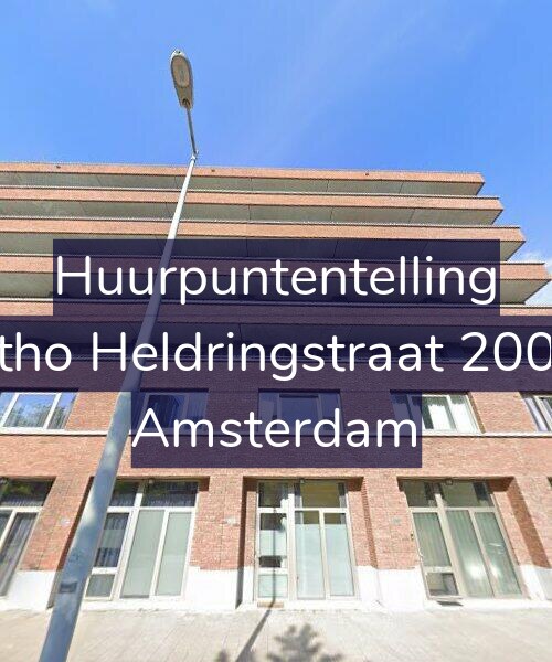 Foto gevel Huurpuntentelling voor Ottho Heldringstraat 200-C, Amsterdam