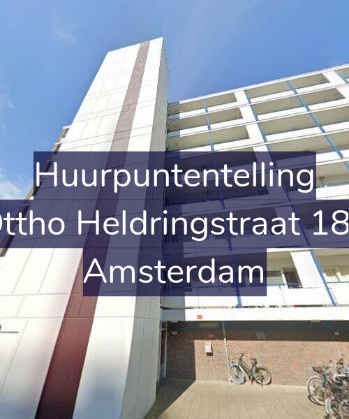 Foto gevel Huurpuntentelling voor Ottho Heldringstraat 182, Amsterdam