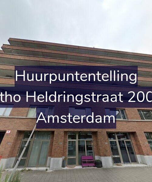 Foto gevel Huurpuntentelling voor Ottho Heldringstraat 200-F, Amsterdam
