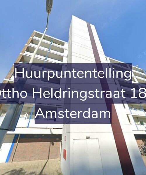 Foto gevel Huurpuntentelling voor Ottho Heldringstraat 186, Amsterdam