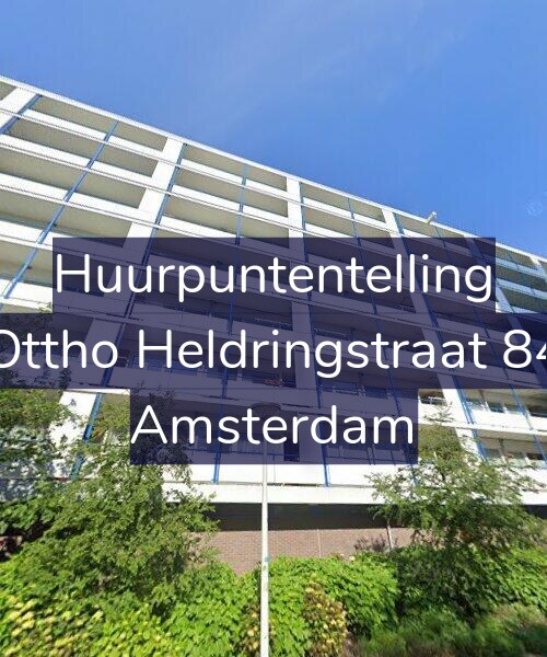 Foto gevel Huurpuntentelling voor Ottho Heldringstraat 84, Amsterdam