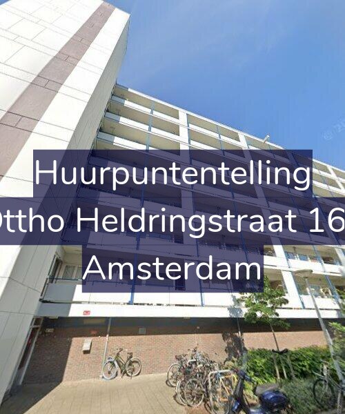 Foto gevel Huurpuntentelling voor Ottho Heldringstraat 164, Amsterdam