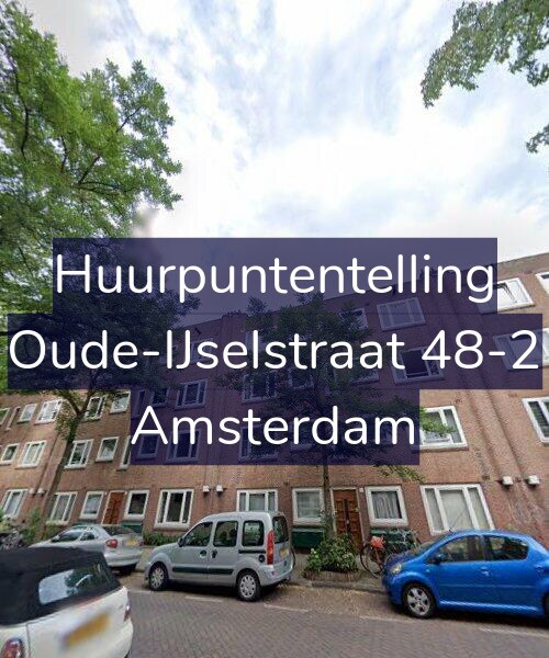 Foto gevel Huurpuntentelling voor Oude-IJselstraat 48-2, Amsterdam