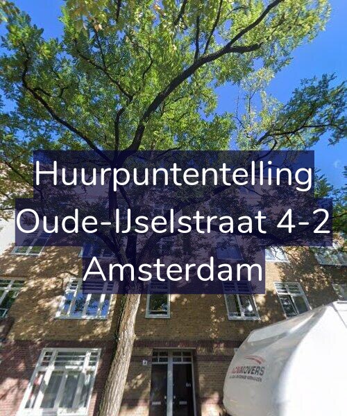 Foto gevel Huurpuntentelling voor Oude-IJselstraat 4-2, Amsterdam