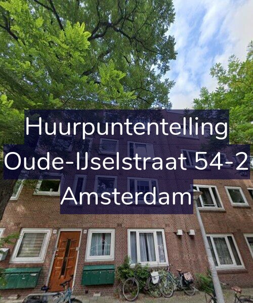 Foto gevel Huurpuntentelling voor Oude-IJselstraat 54-2, Amsterdam