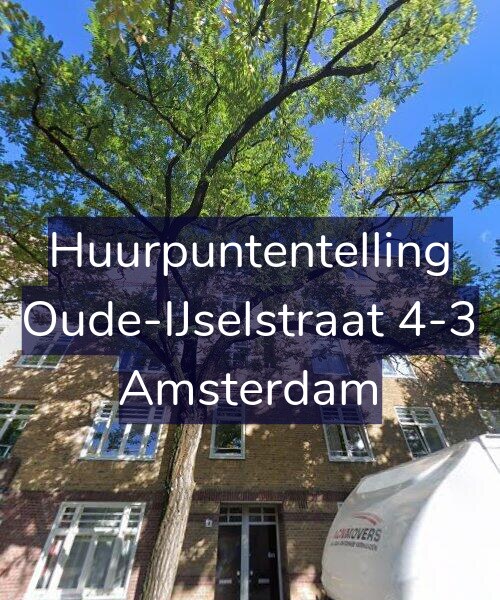Foto gevel Huurpuntentelling voor Oude-IJselstraat 4-3, Amsterdam