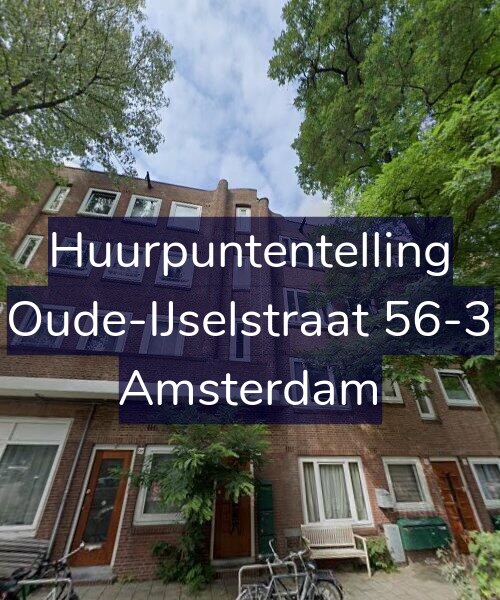 Foto gevel Huurpuntentelling voor Oude-IJselstraat 56-3, Amsterdam