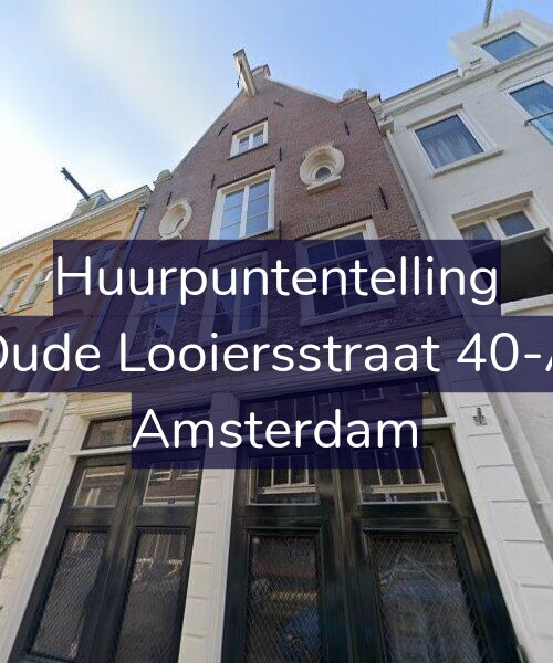 Foto gevel Huurpuntentelling voor Oude Looiersstraat 40-A, Amsterdam