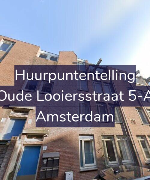 Foto gevel Huurpuntentelling voor Oude Looiersstraat 5-A, Amsterdam