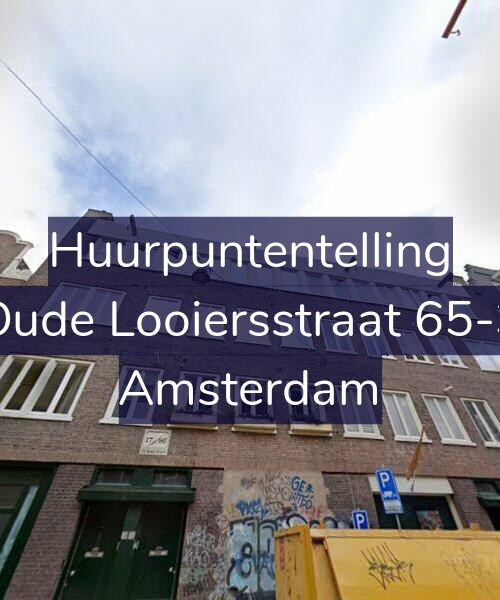 Foto gevel Huurpuntentelling voor Oude Looiersstraat 65-3, Amsterdam