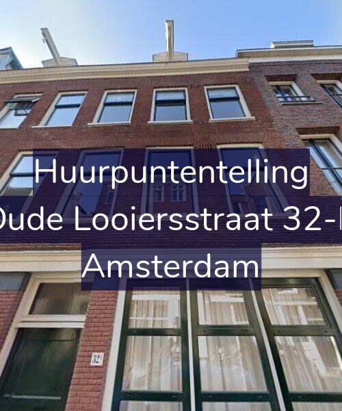 Foto gevel Huurpuntentelling voor Oude Looiersstraat 32-B, Amsterdam