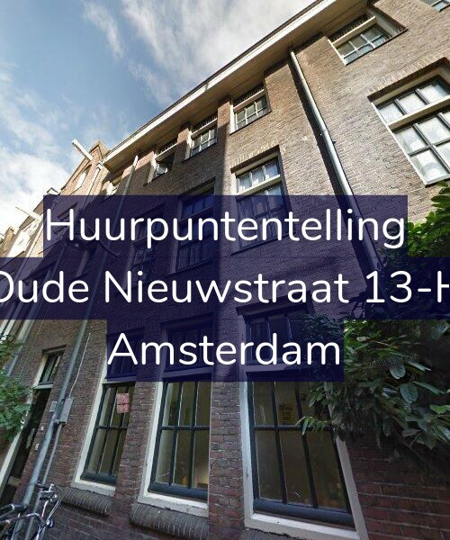 Foto gevel Huurpuntentelling voor Oude Nieuwstraat 13-H, Amsterdam