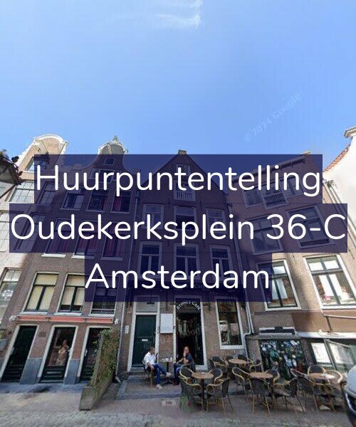 Foto gevel Huurpuntentelling voor Oudekerksplein 36-C, Amsterdam