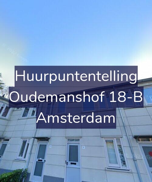 Foto gevel Huurpuntentelling voor Oudemanshof 18-B, Amsterdam