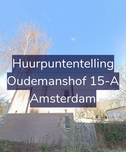 Foto gevel Huurpuntentelling voor Oudemanshof 15-A, Amsterdam