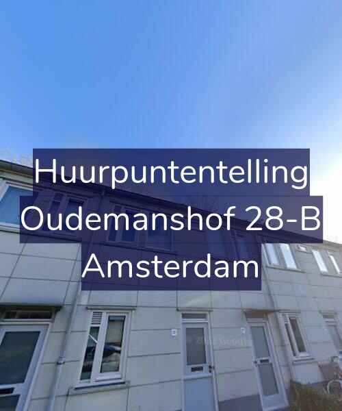 Foto gevel Huurpuntentelling voor Oudemanshof 28-B, Amsterdam
