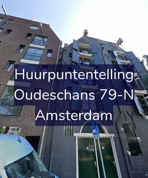 Foto gevel Huurpuntentelling voor Oudeschans 79-N, Amsterdam