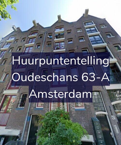 Foto gevel Huurpuntentelling voor Oudeschans 63-A, Amsterdam