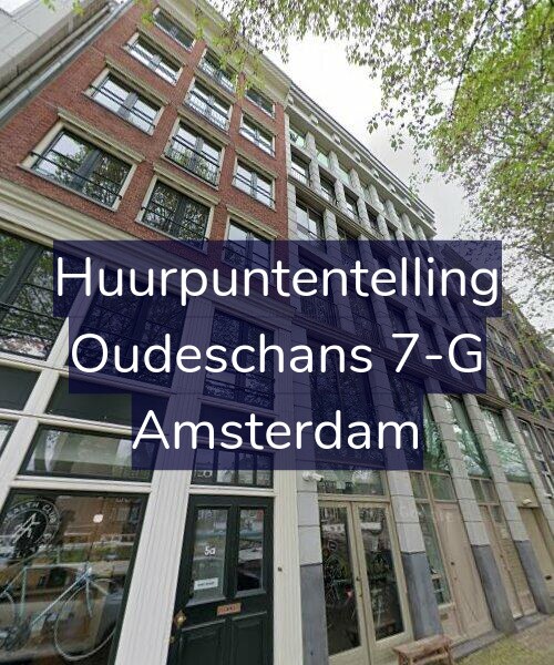 Foto gevel Huurpuntentelling voor Oudeschans 7-G, Amsterdam