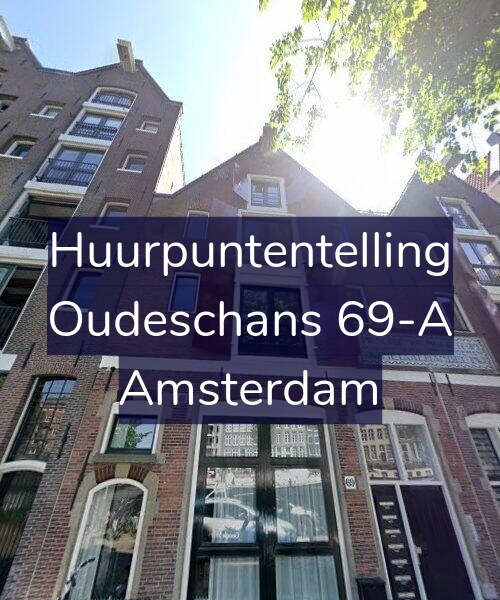 Foto gevel Huurpuntentelling voor Oudeschans 69-A, Amsterdam