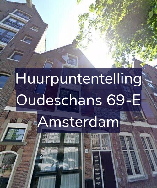 Foto gevel Huurpuntentelling voor Oudeschans 69-E, Amsterdam