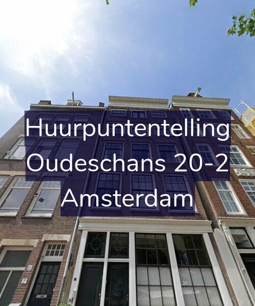 Foto gevel Huurpuntentelling voor Oudeschans 20-2, Amsterdam