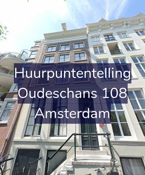 Foto gevel Huurpuntentelling voor Oudeschans 108, Amsterdam
