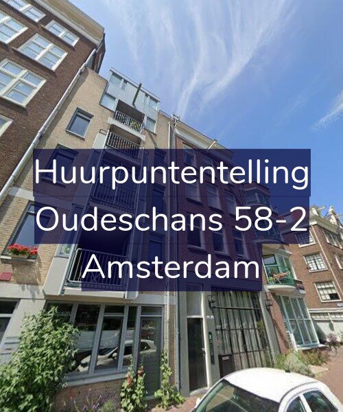 Foto gevel Huurpuntentelling voor Oudeschans 58-2, Amsterdam