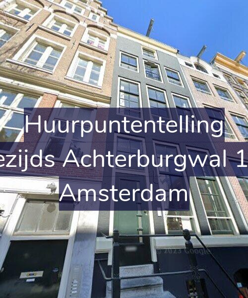 Foto gevel Huurpuntentelling voor Oudezijds Achterburgwal 140-F, Amsterdam