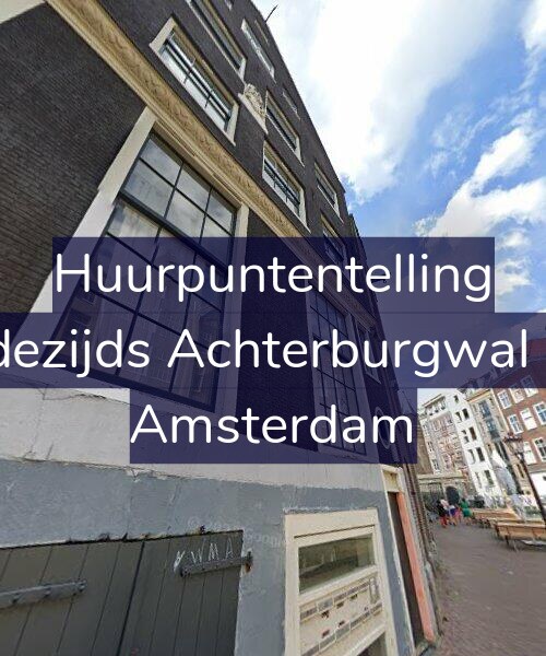 Foto gevel Huurpuntentelling voor Oudezijds Achterburgwal 8-B, Amsterdam