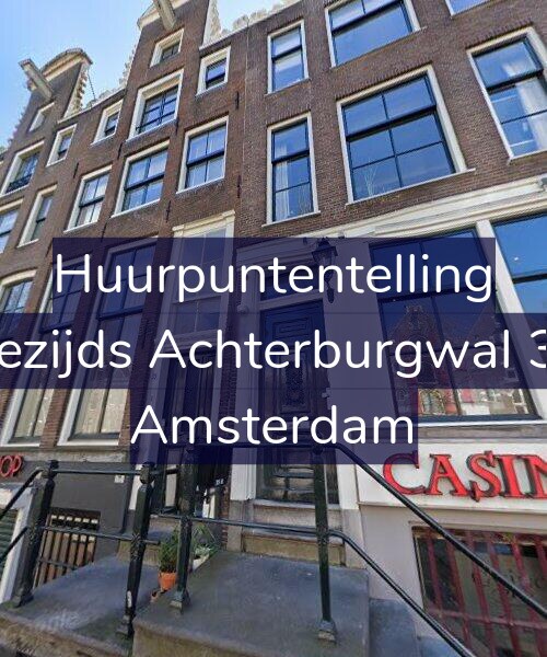 Foto gevel Huurpuntentelling voor Oudezijds Achterburgwal 33-H, Amsterdam