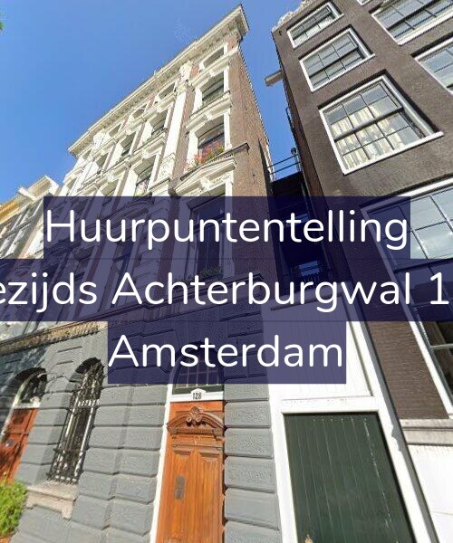 Foto gevel Huurpuntentelling voor Oudezijds Achterburgwal 128-B, Amsterdam