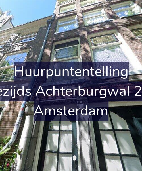 Foto gevel Huurpuntentelling voor Oudezijds Achterburgwal 206-1, Amsterdam