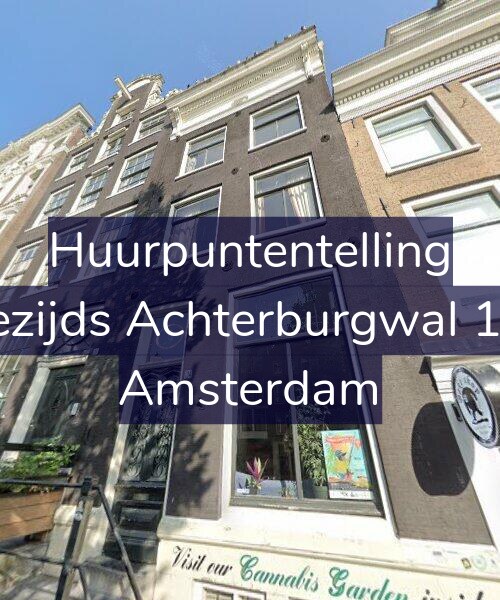 Foto gevel Huurpuntentelling voor Oudezijds Achterburgwal 126-F, Amsterdam