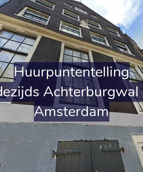 Foto gevel Huurpuntentelling voor Oudezijds Achterburgwal 8-A, Amsterdam
