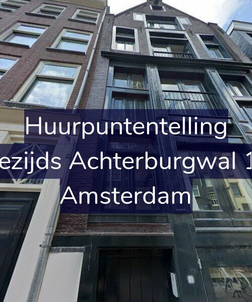 Foto gevel Huurpuntentelling voor Oudezijds Achterburgwal 14-A, Amsterdam